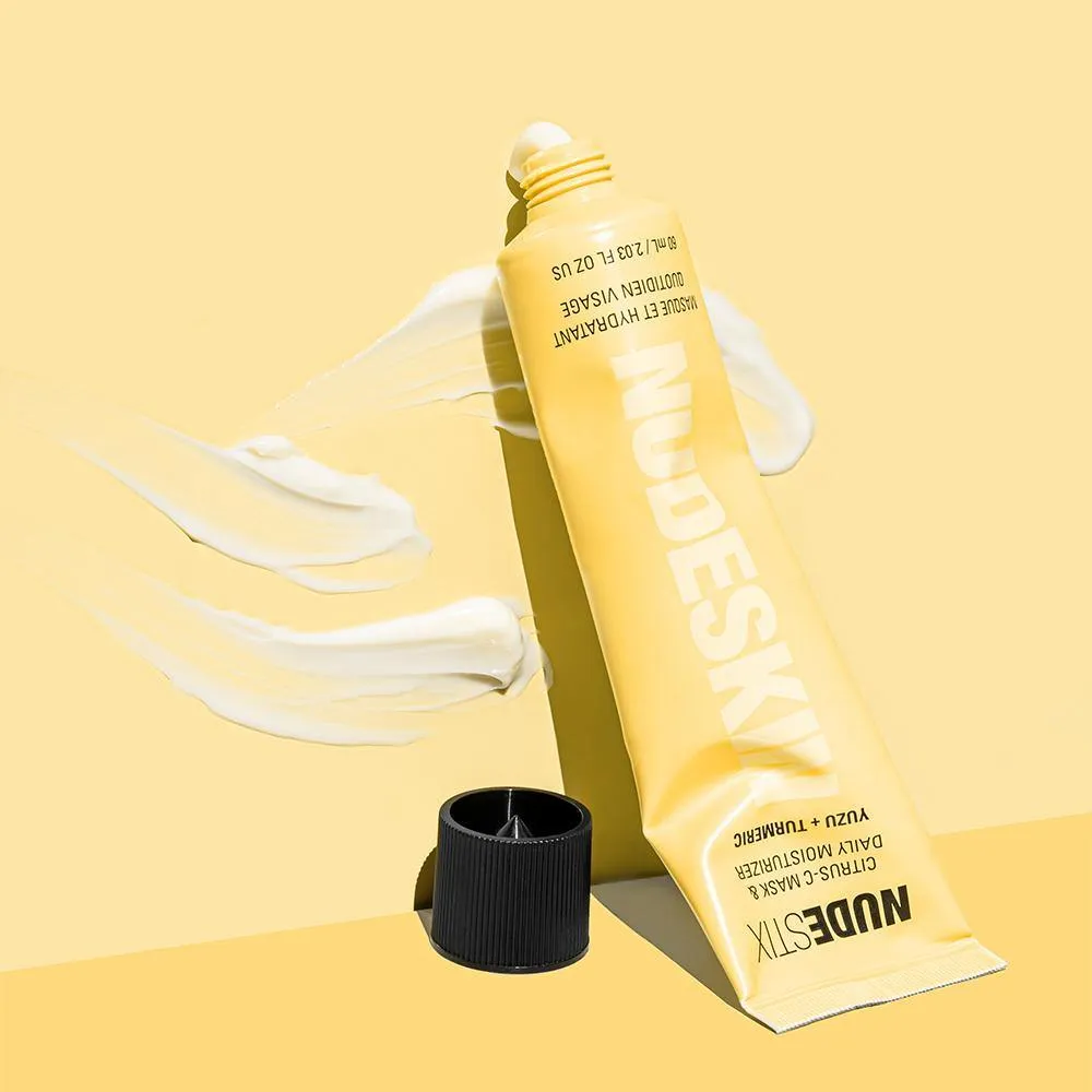 NUDESKIN Citrus-C Mask & Daily Moisturizer