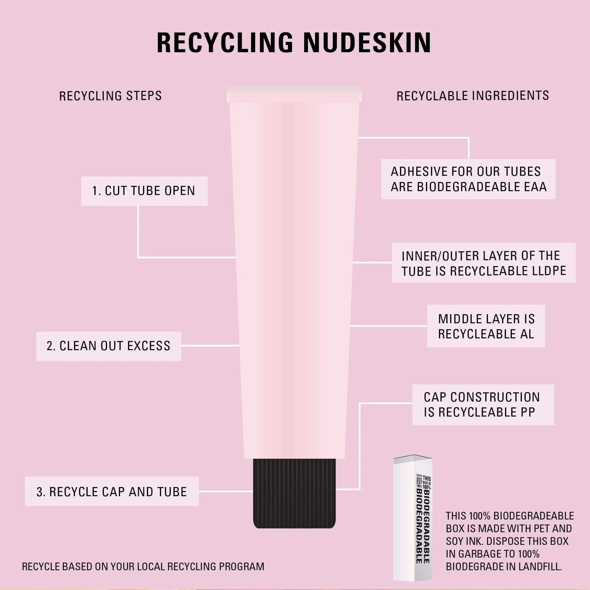 NUDESKIN Citrus Clean Balm & Make-up Melt