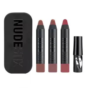 Nudestix 3 Mini Everyday Nude Lip Pencils Kit - Purity, Sin and Pulse