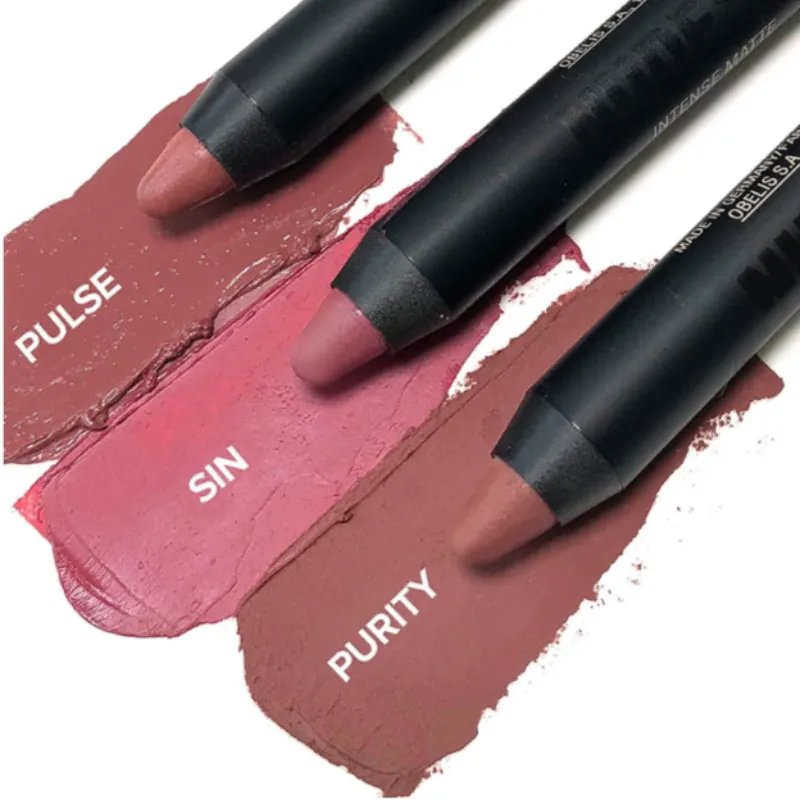 Nudestix 3 Mini Everyday Nude Lip Pencils Kit - Purity, Sin and Pulse