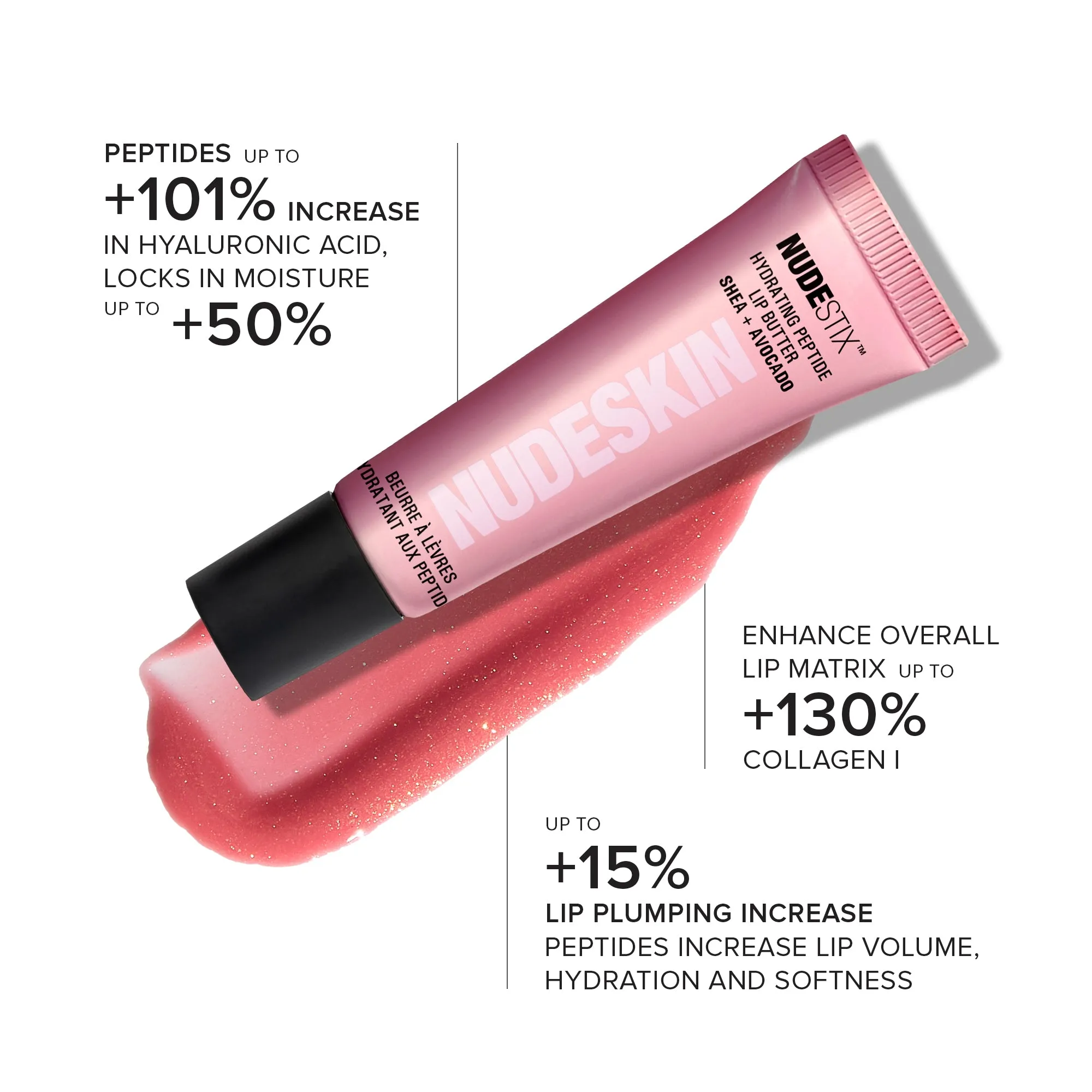 Nudestix Hydrating Peptide Lip Butter