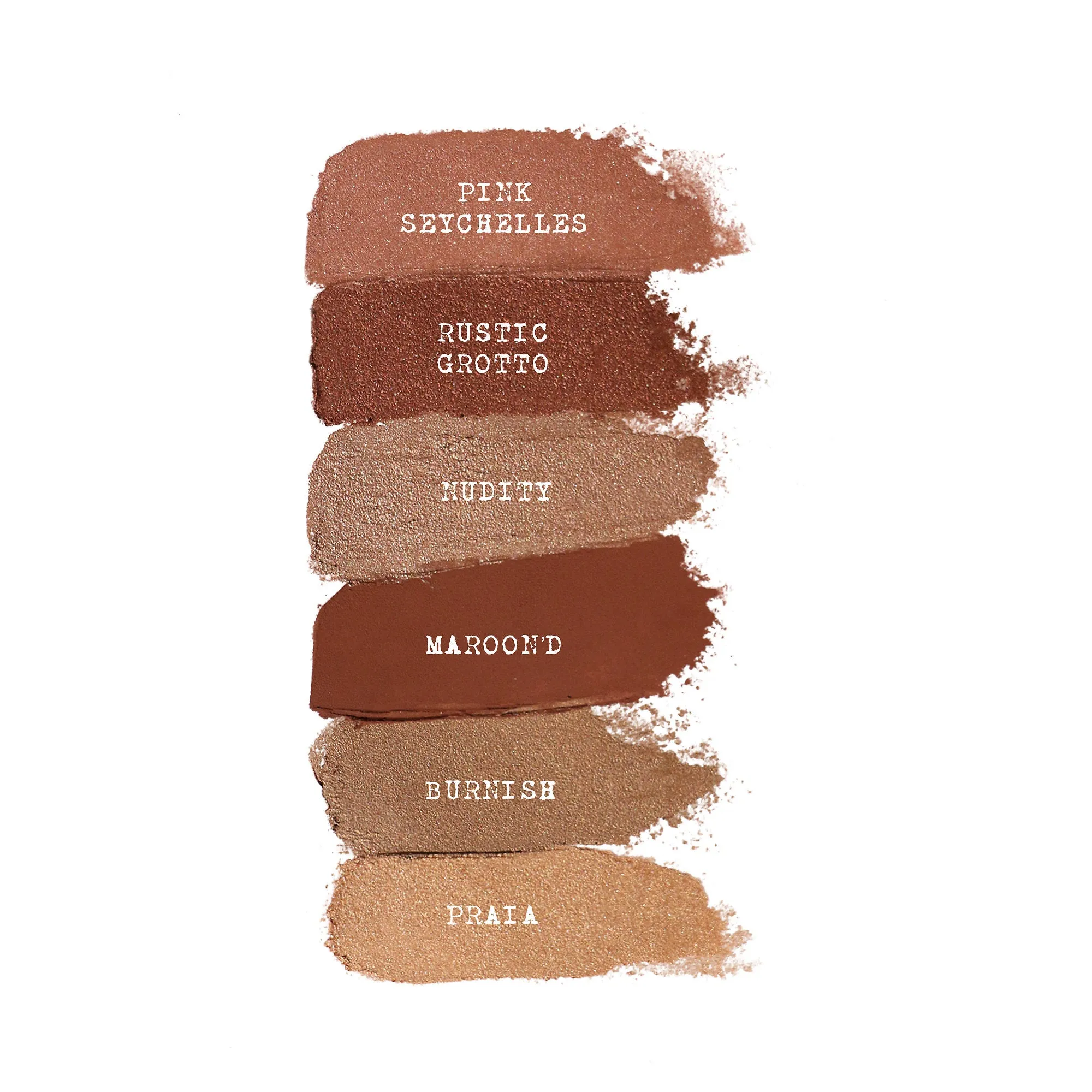 NUDESTIX Rose Gold Eye Palette