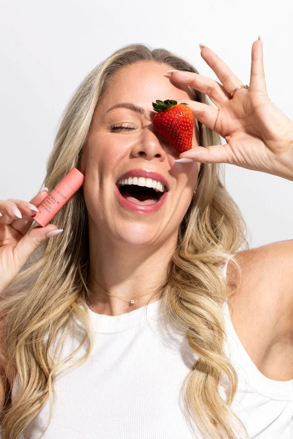 Nuez Acres® Lip Balm – Hydration with Pecan, Raspberry Seed Oil & Natural Strawberry Flavor