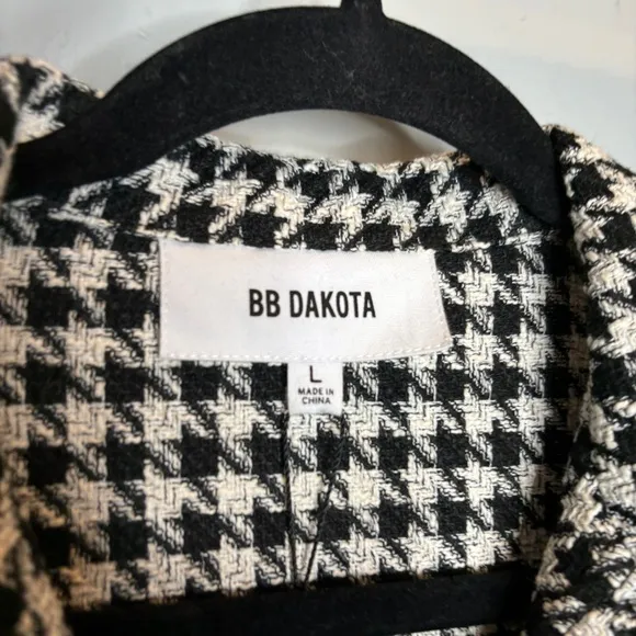 NWT BB Dakota Hounds of Love Jacket Tweed Houndstooth