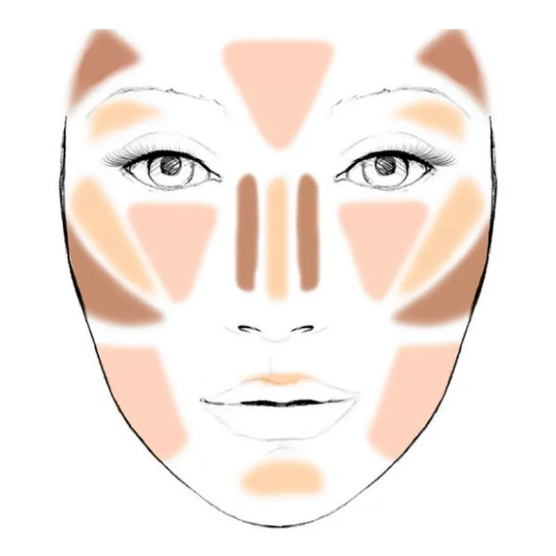 NYX 3 Steps To Sculpt Face Sculpting Palette - 3STS03 Medium