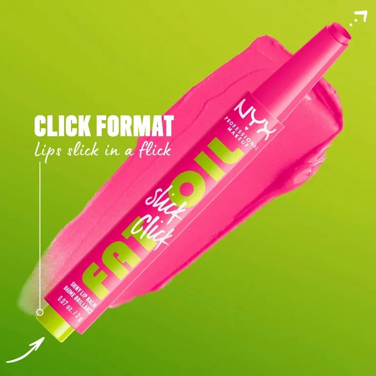 Nyx Fat Oil Slick Click Vegan Lip Balm #08Thriving