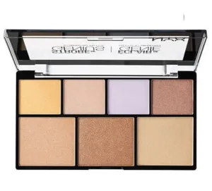 NYX Makeup Strobe Of Genius Illuminating Palette, STGP01