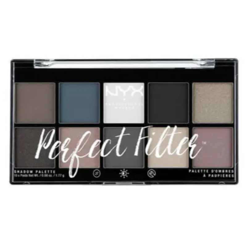 NYX Perfect Filter Eyeshadow Palette - PFSP04 Gloomy Days