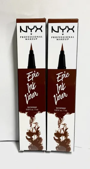 NYX Professional Makeup Epic Ink Eyeliner - Brown