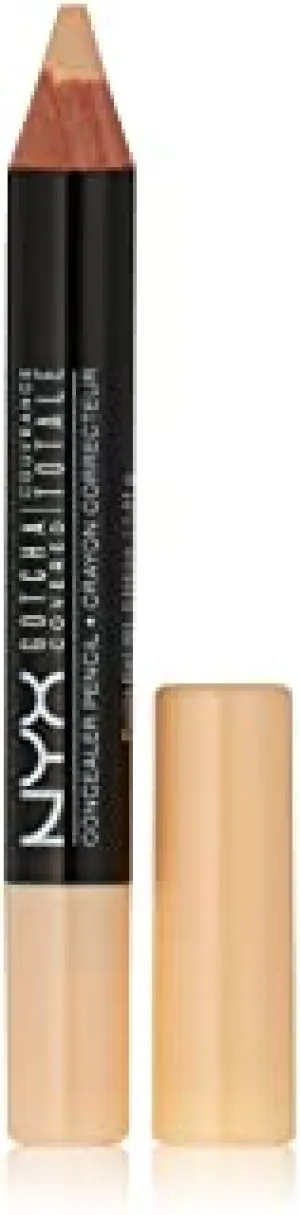 NYX Professional Makeup Gotcha Covered Concealer Pencil, No.01 Alabaster, 0.04 Ounce