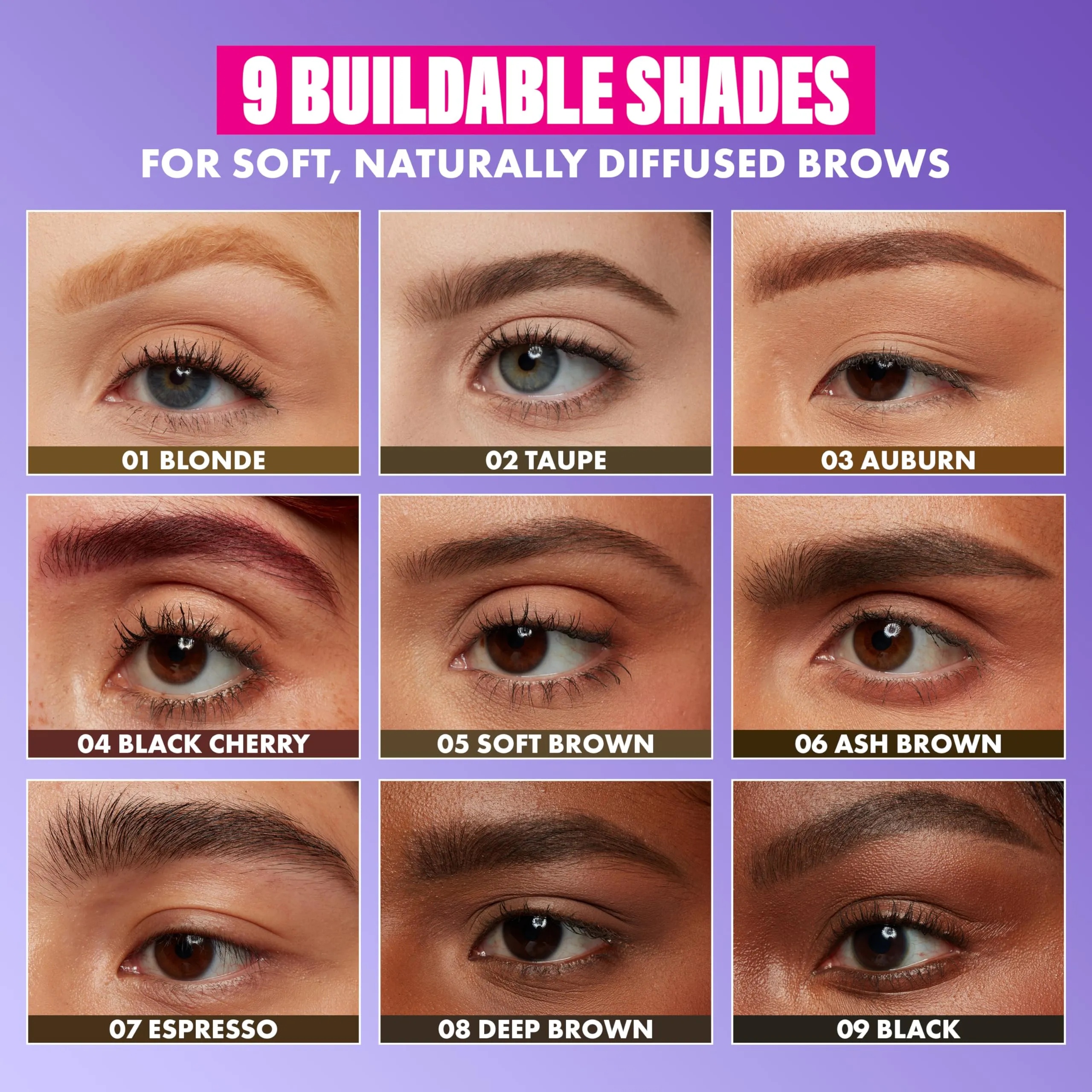 NYX PROFESSIONAL MAKEUP Powder Louder Eyebrow Pencil, Brow Pencil with Buildable Volume For Up To 12HR Wear, Vegan Formula - Taupe