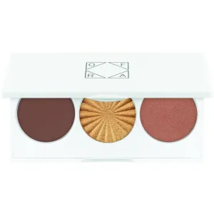 OFRA Face It Midi Palette - Deep - Complexion Trio For Deeper Skin Tones To Define, Add Dimension, and Highlight The Face by OFRA Cosmetics