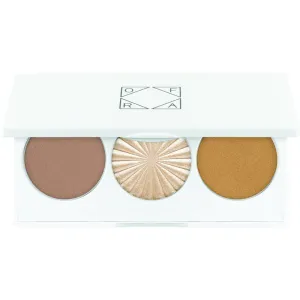 OFRA Face It Midi Palette - Light - Complexion Trio For Fair To Light Skin Tones To Define, Add Dimension, and Highlight The Face by OFRA Cosmetics