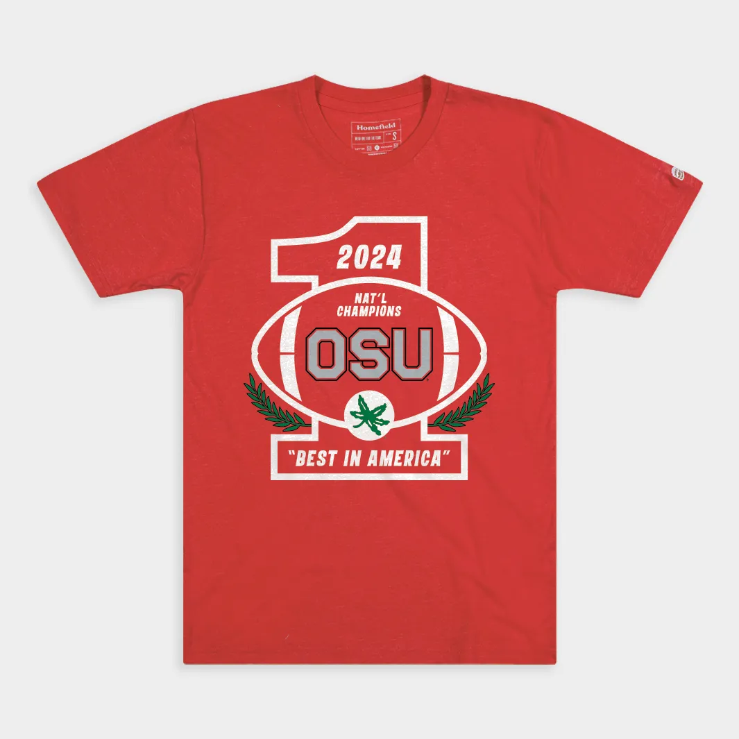 Ohio State Football 2024 "BIA" Championship Tee