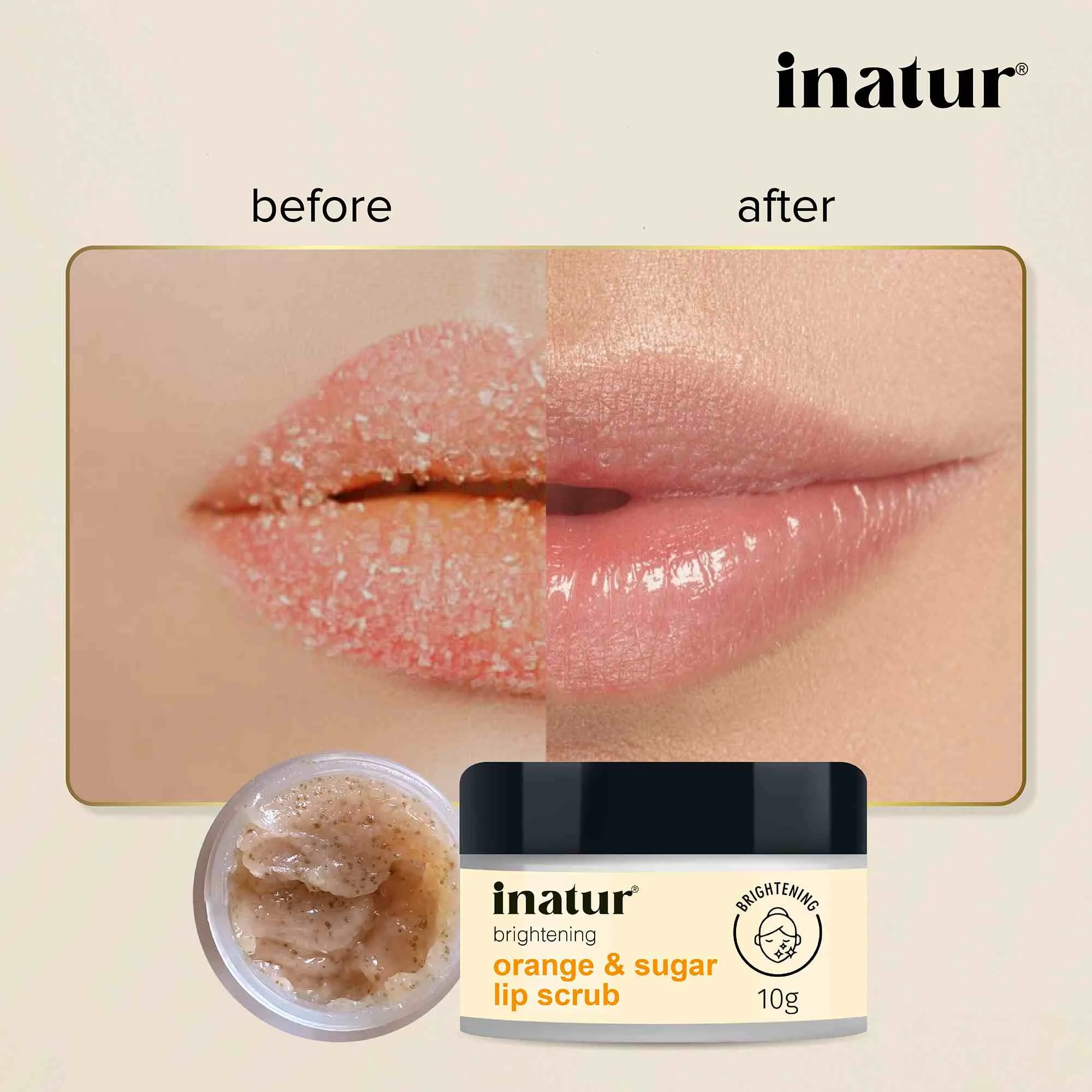 Orange Oil & Sugar Lip Scrub