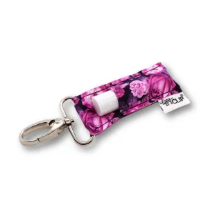 Orchid Floral LippyClip® Lip Balm Holder