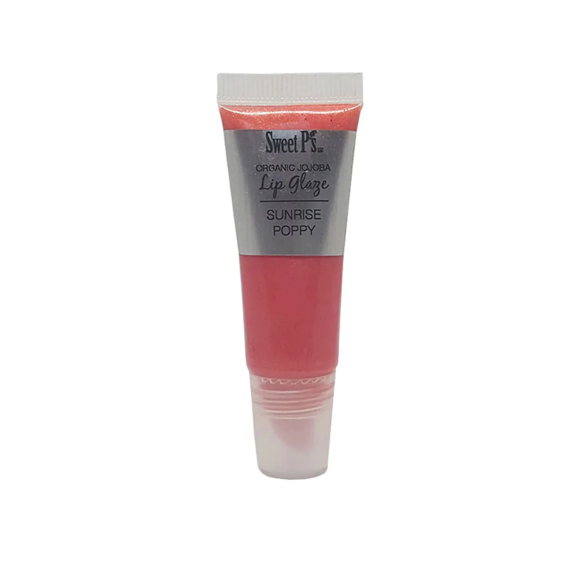 Organic Jojoba Lip Glaze - Sunrise Poppy