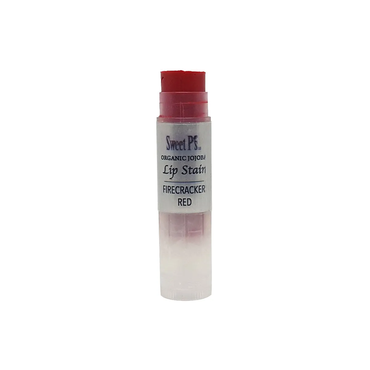 Organic Jojoba Lip Stain SPF15 - Firecracker Red
