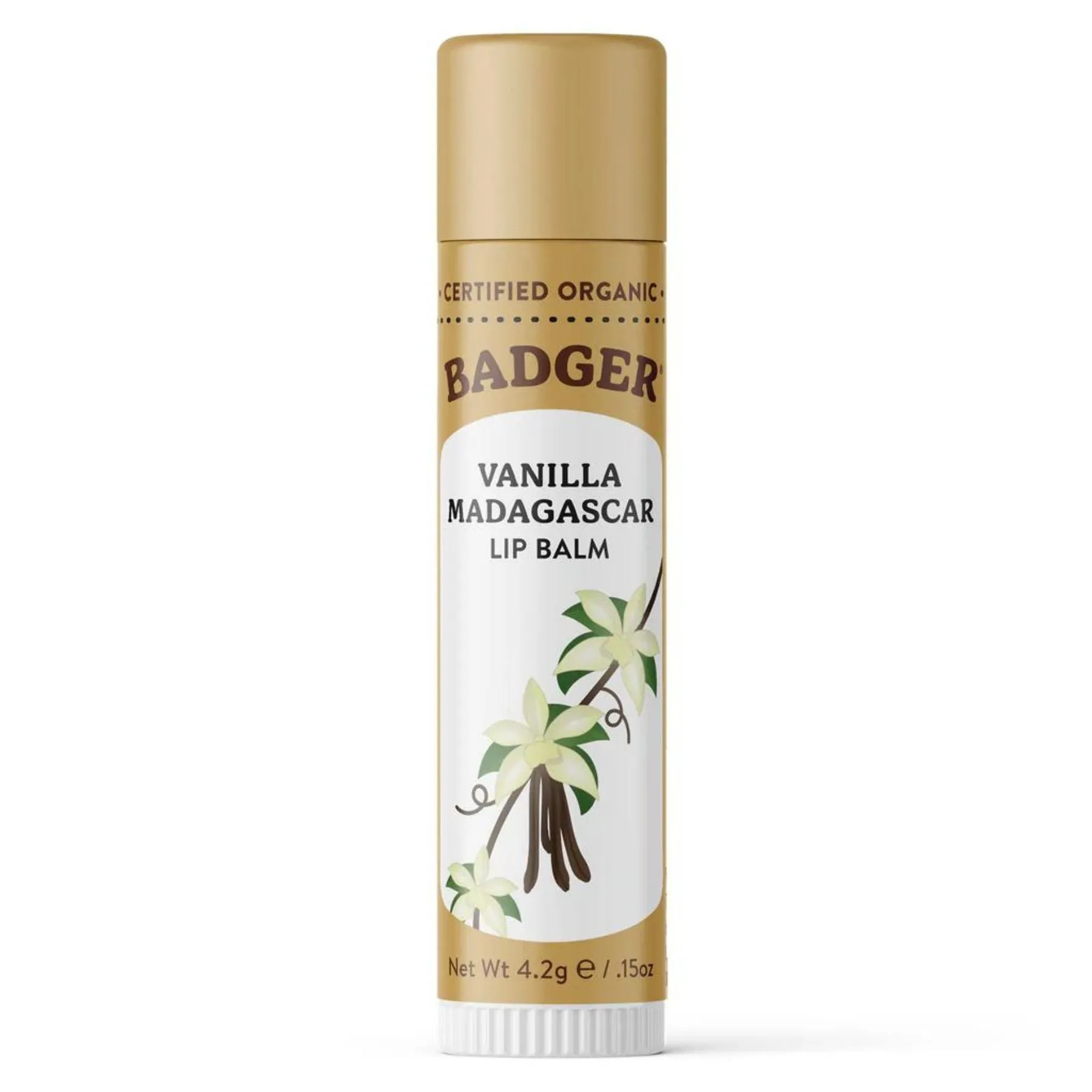 Organic Lip Balm, Vanilla Madagascar