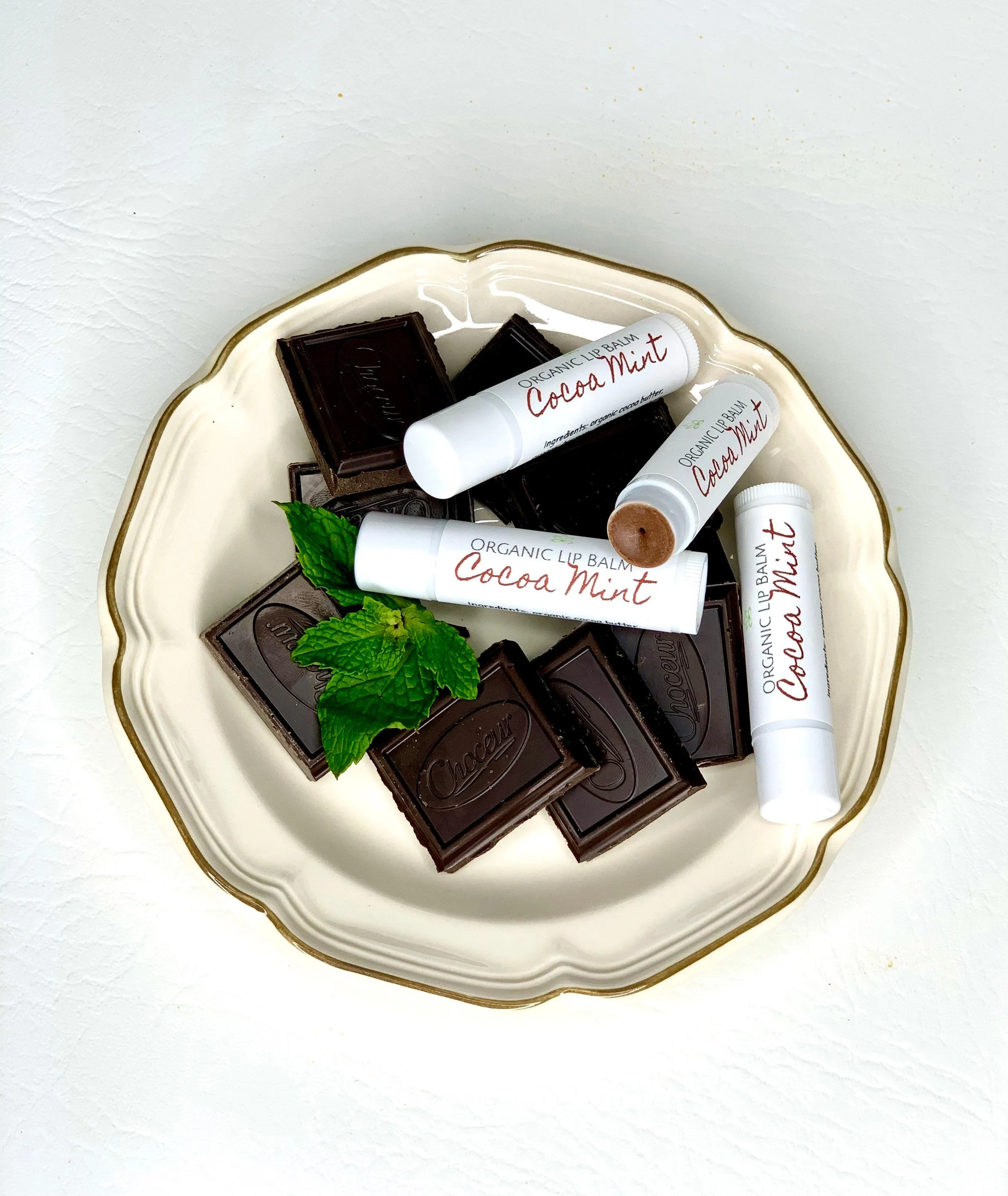 Organic lip balm