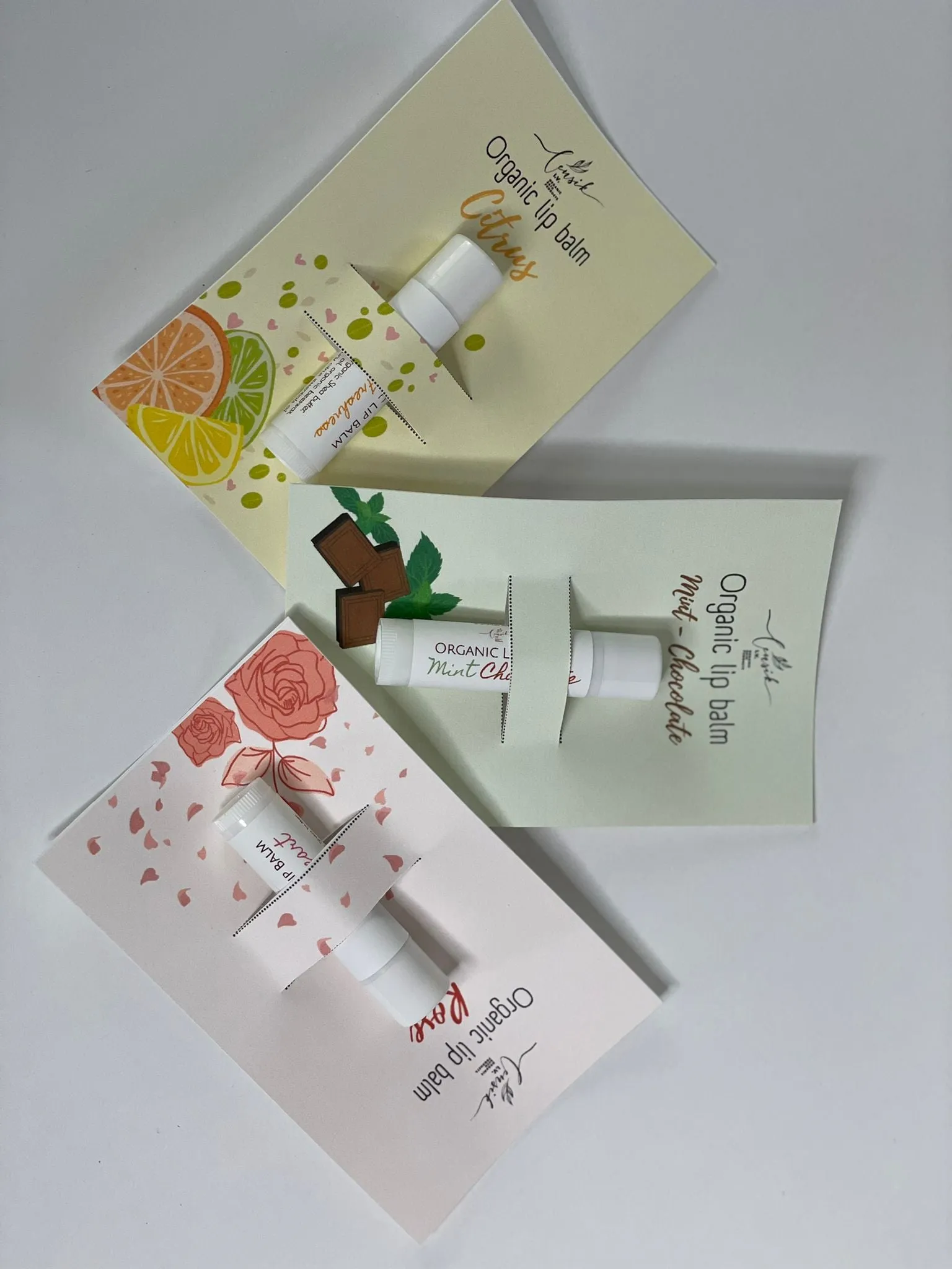 Organic lip balm