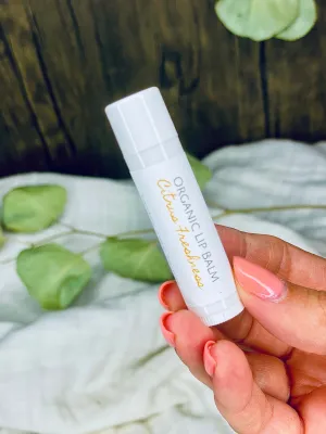 Organic lip balm