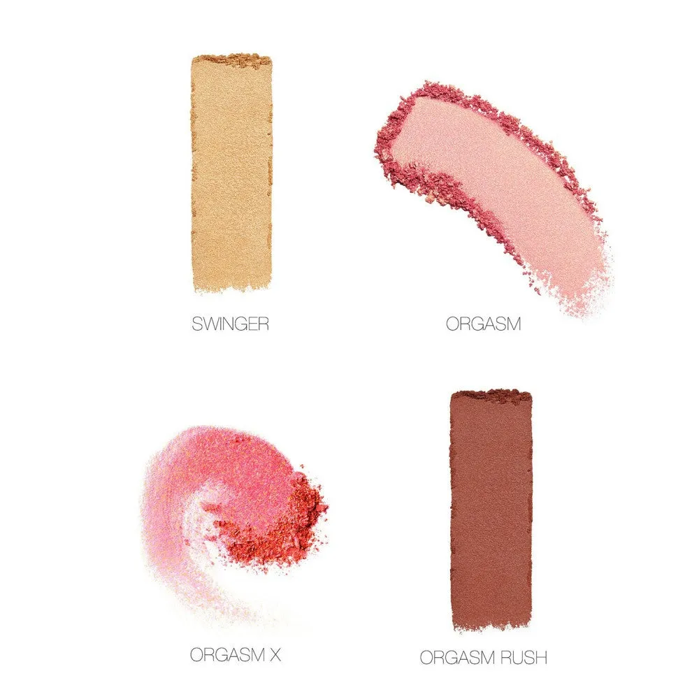 Orgasm Four Play Quad Blush, Contour, and Highlighter