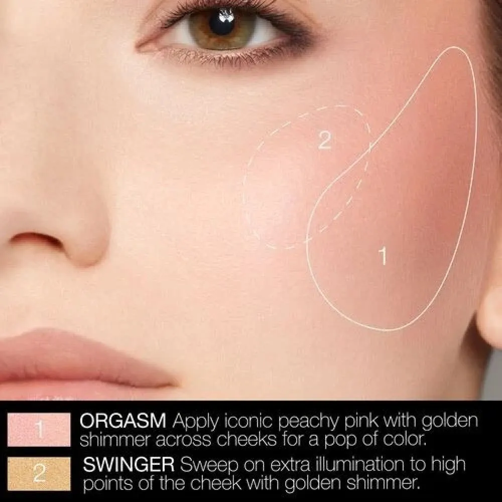 Orgasm Four Play Quad Blush, Contour, and Highlighter