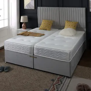 Orthopaedic Spring Firm Zip and Link Divan Bed Set