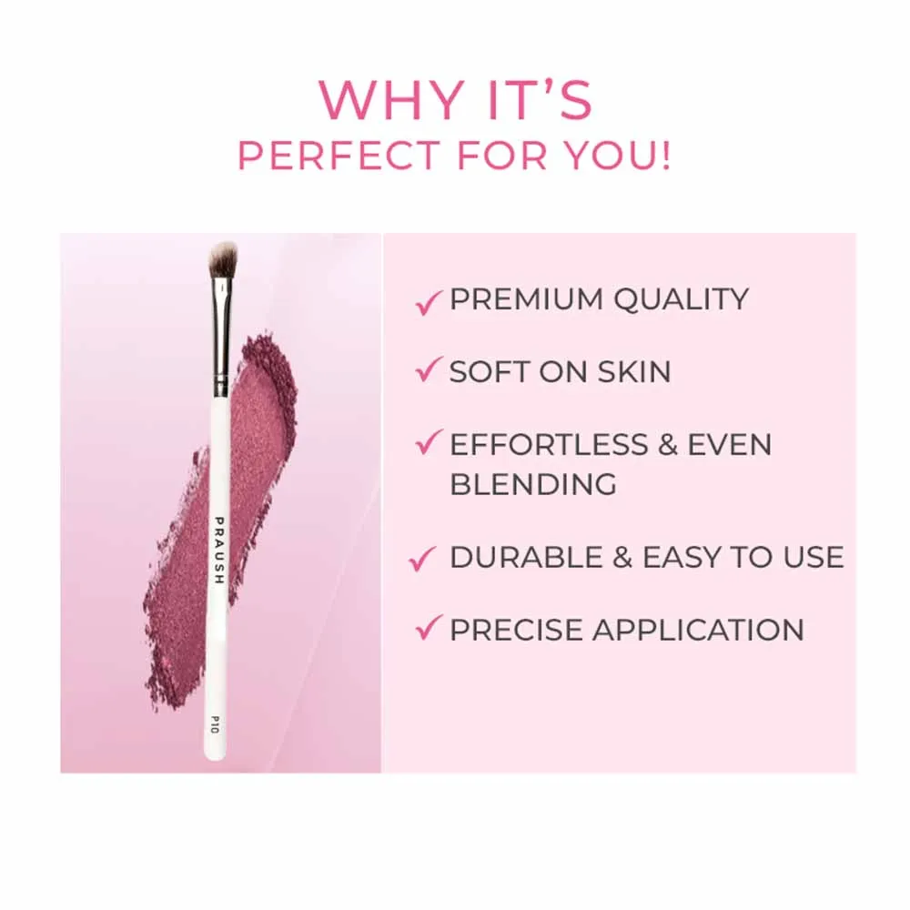 P10 - Angled Crease blending/Nose contour Brush