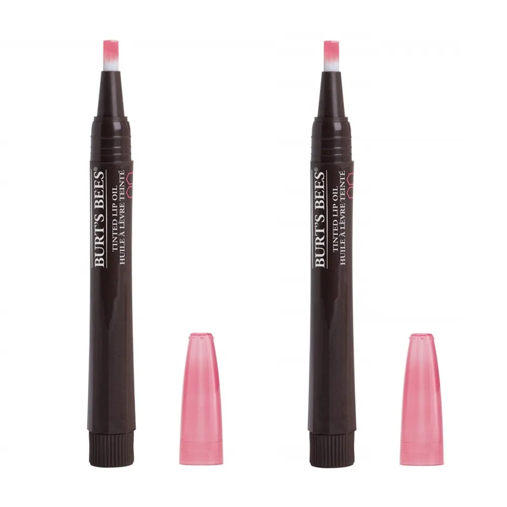 Pack of 2 Burt's Bees Tinted Lip Oil, Showering Sunset 612