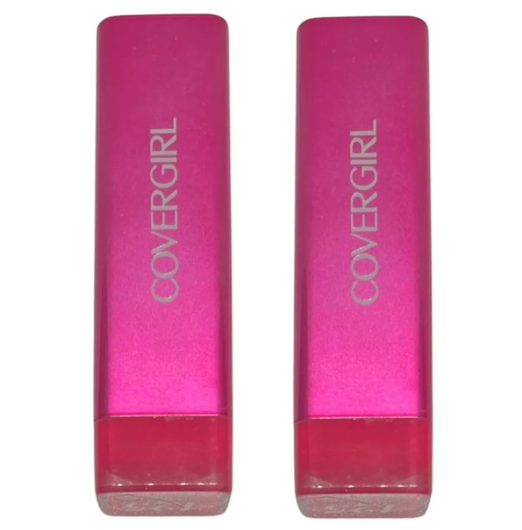 Pack of 2 CoverGirl Colorlicious Lipstick, Bombshell Pink 425