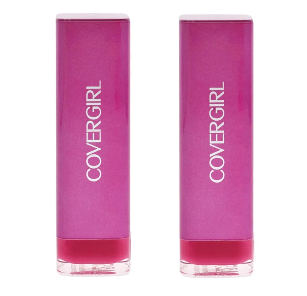 Pack of 2 CoverGirl Colorlicious Lipstick, Bombshell Pink 425