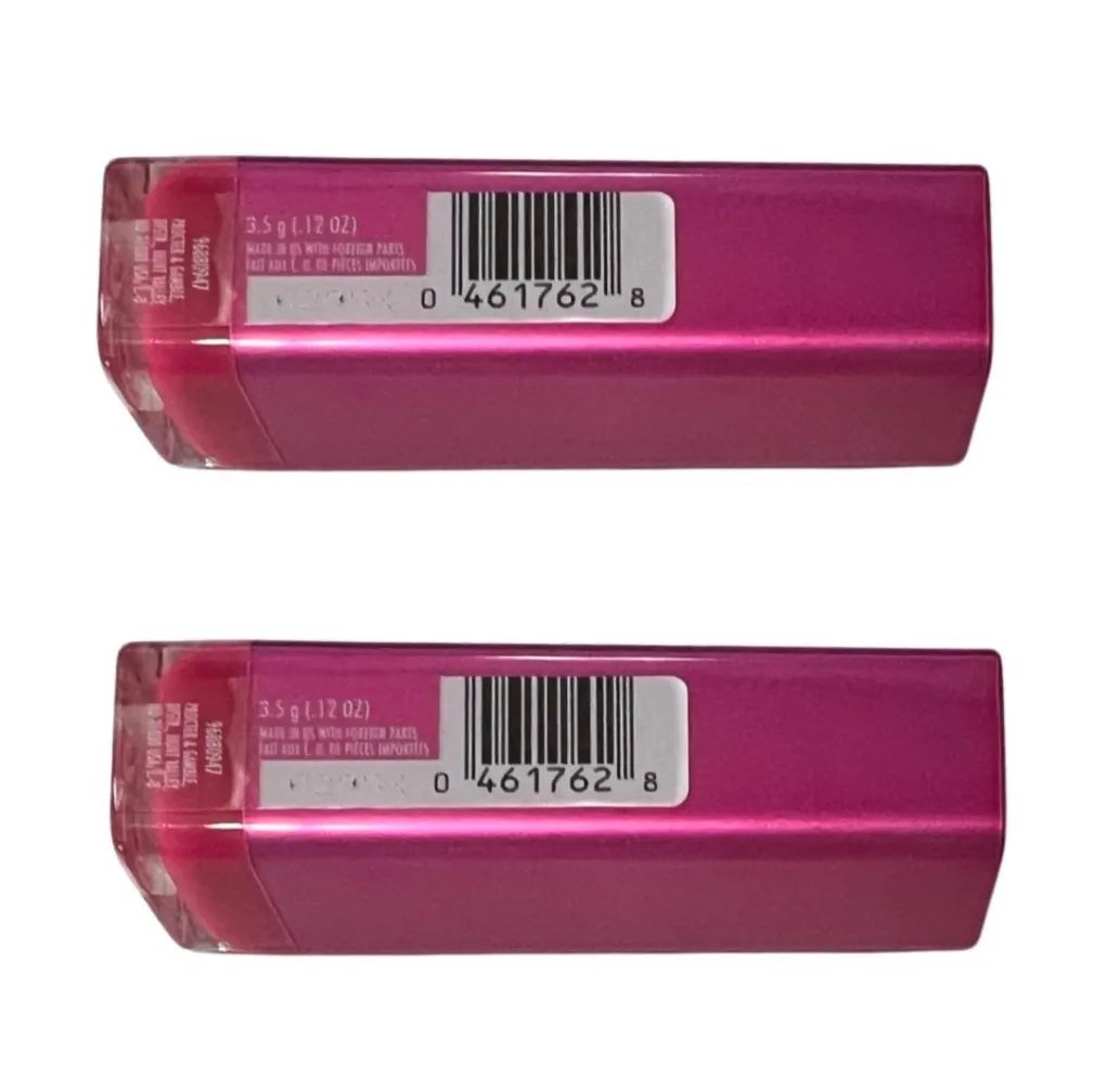 Pack of 2 CoverGirl Colorlicious Lipstick, Bombshell Pink 425