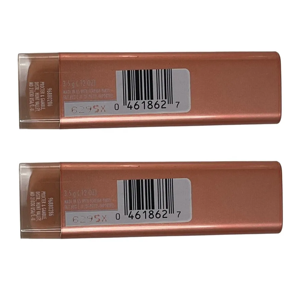 Pack of 2 CoverGirl Colorlicious Lipstick, Creme 230