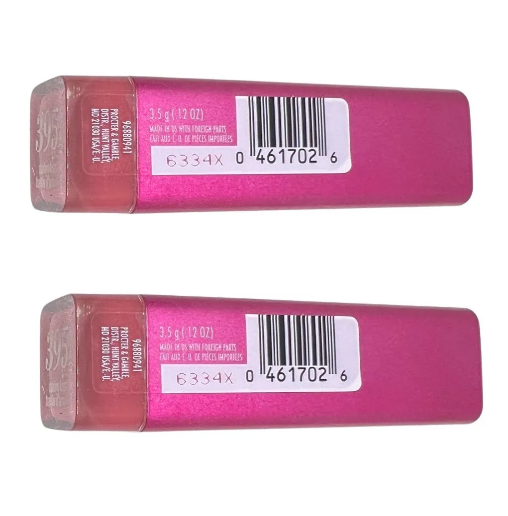 Pack of 2 CoverGirl Colorlicious Lipstick, Darling Kiss 395