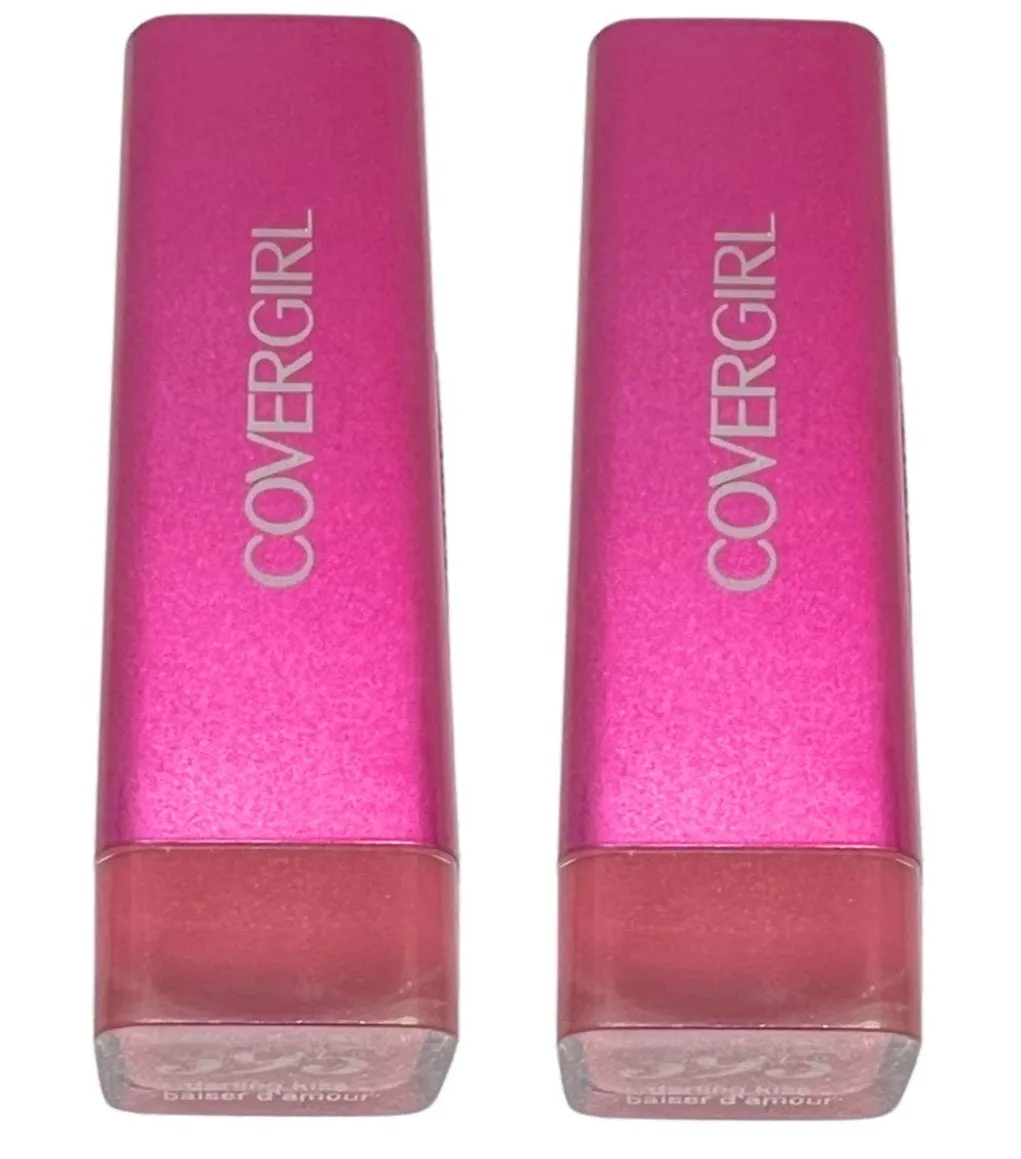 Pack of 2 CoverGirl Colorlicious Lipstick, Darling Kiss 395
