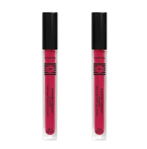Pack of 2 CoverGirl Exhibitionist Lip Gloss, Hot Tamale 200