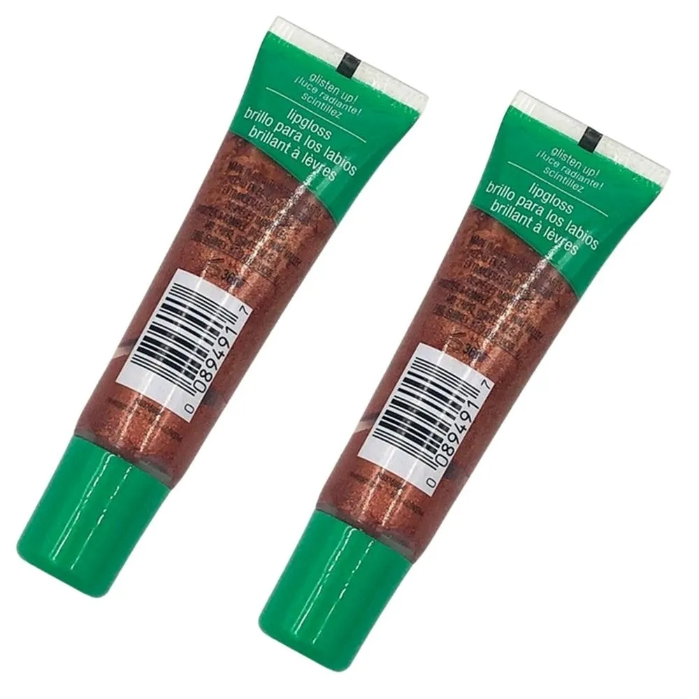 Pack of 2 CoverGirl Lipslicks Smoochies Sizzle Gloss, Glisten Up! # 550
