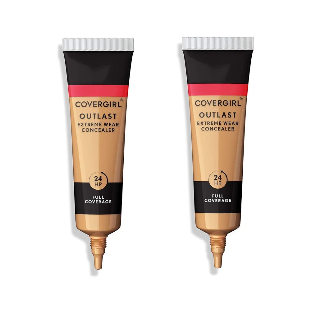 Pack of 2 CoverGirl Outlast Extreme Wear Concealer, Caramel Beige 856