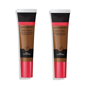 Pack of 2 CoverGirl Outlast Extreme Wear Concealer, Deep Golden 877