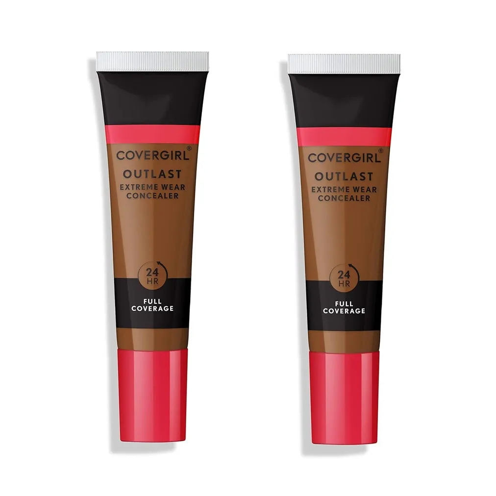 Pack of 2 CoverGirl Outlast Extreme Wear Concealer, Deep Golden 877