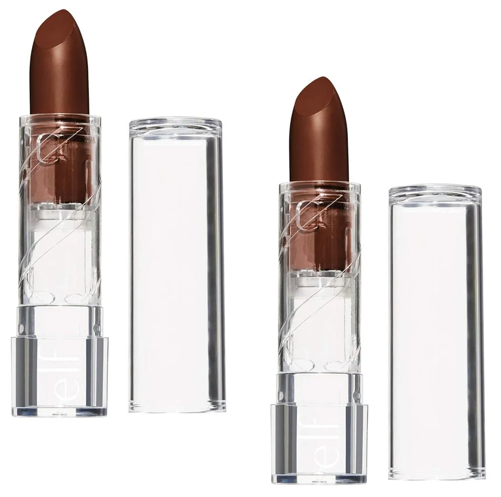 Pack of 2 E.l.f. Srsly Satin Lipstick, Cocoa 29699