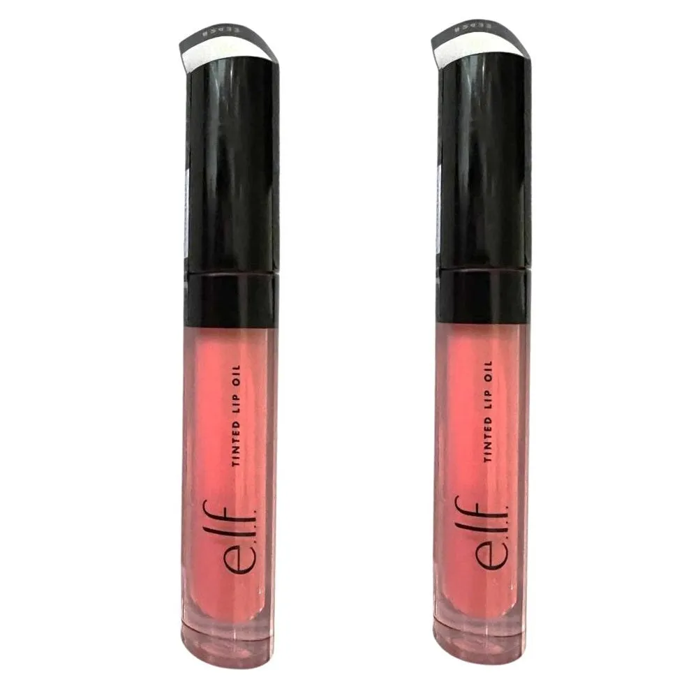 Pack of 2 E.l.f. Tinted Lip Oil, Coral Kiss 82432