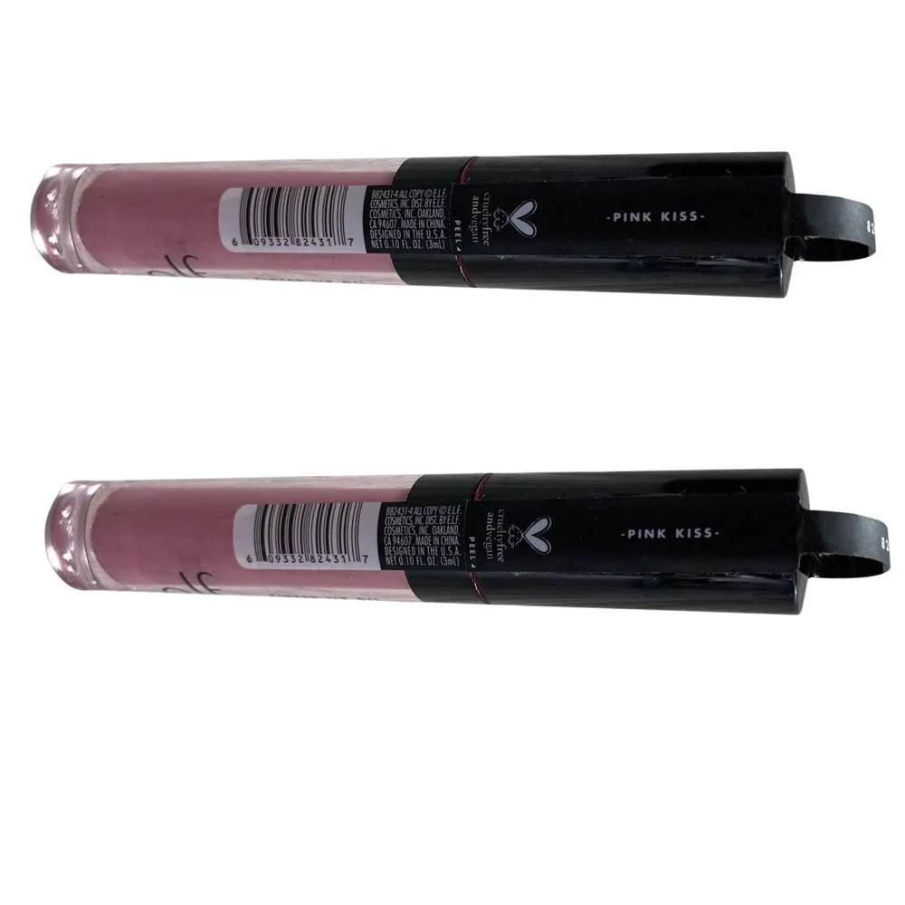 Pack of 2 E.l.f. Tinted Lip Oil, Pink Kiss 82431