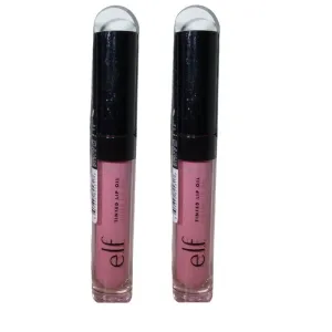 Pack of 2 E.l.f. Tinted Lip Oil, Pink Kiss 82431