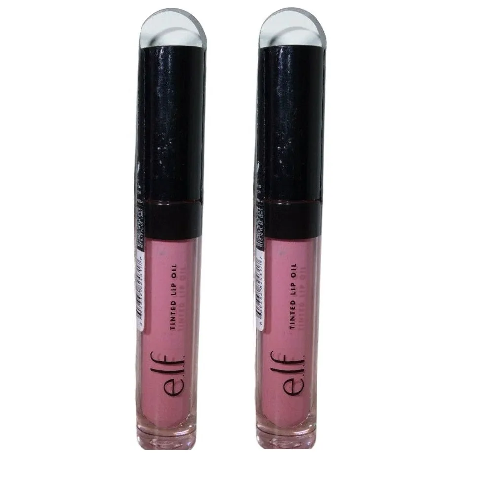 Pack of 2 E.l.f. Tinted Lip Oil, Pink Kiss 82431