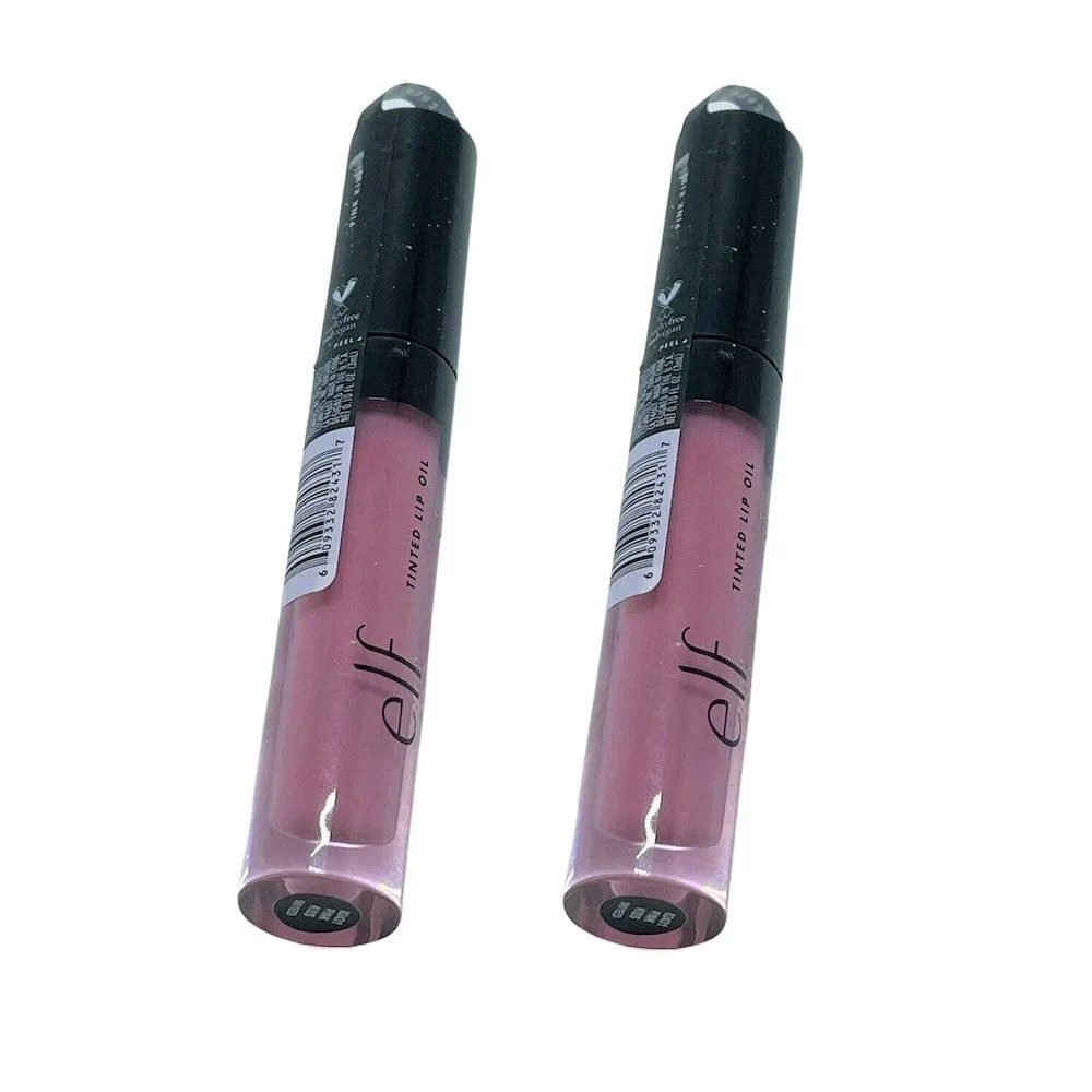 Pack of 2 E.l.f. Tinted Lip Oil, Pink Kiss 82431