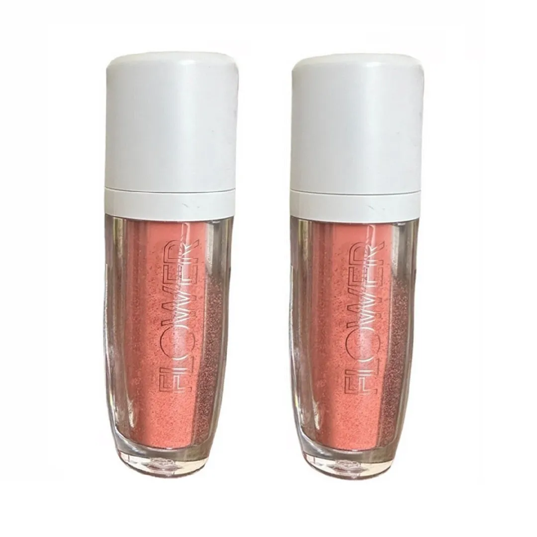 Pack of 2 Flower Beauty Powder Play Lip Color, Flirty 02