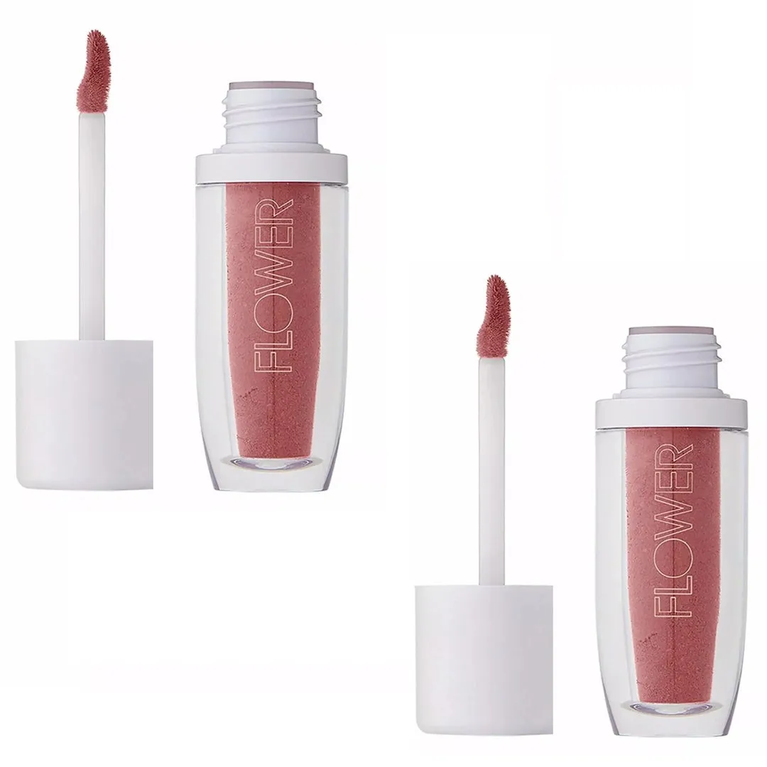 Pack of 2 Flower Beauty Powder Play Lip Color, Flirty 02